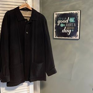 Tommy Bahama brown corduroy jacket XL great condition